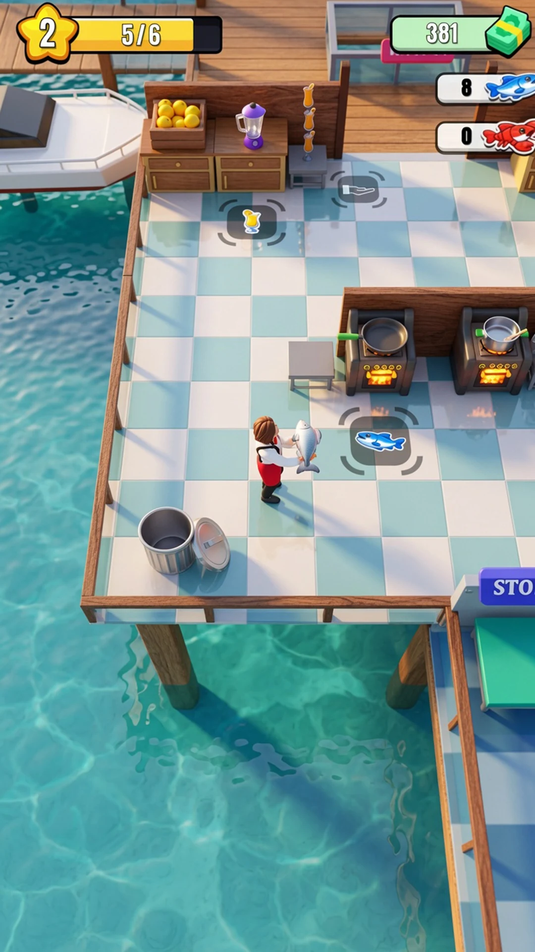 Harbor Chef Tycoon screenshot